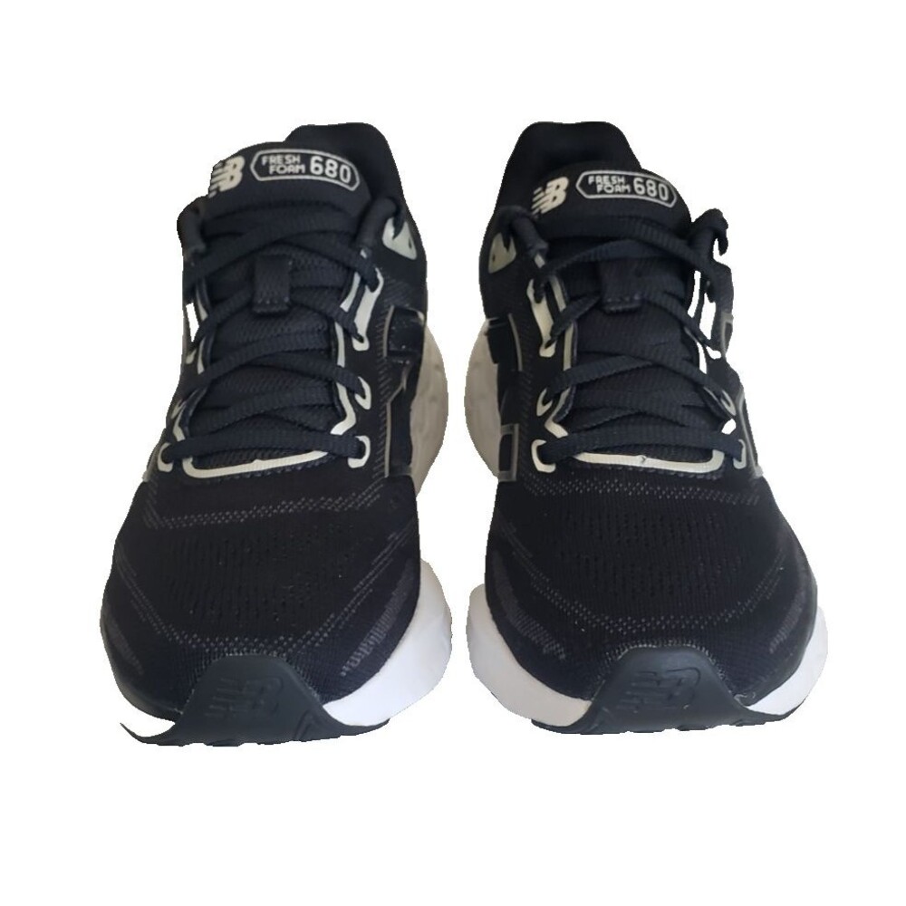 New Balance Women's Fresh Foam 680 V8 Running Shoe 8.5B Black Metallic Sneakers - Picture 4 of 12